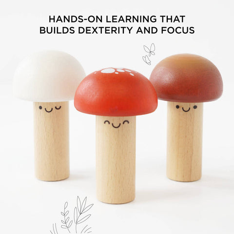 Le Toy Van Woodland Mushroom Hammer Game