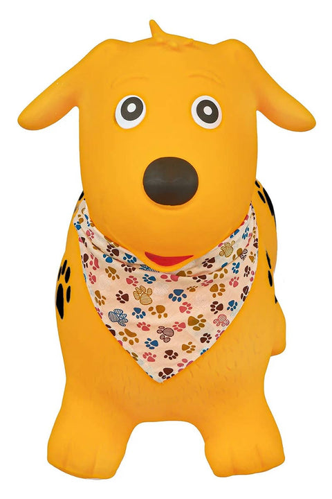 Kids Jumbo Puppy Inflatable PVC Jumping Hopper Toy