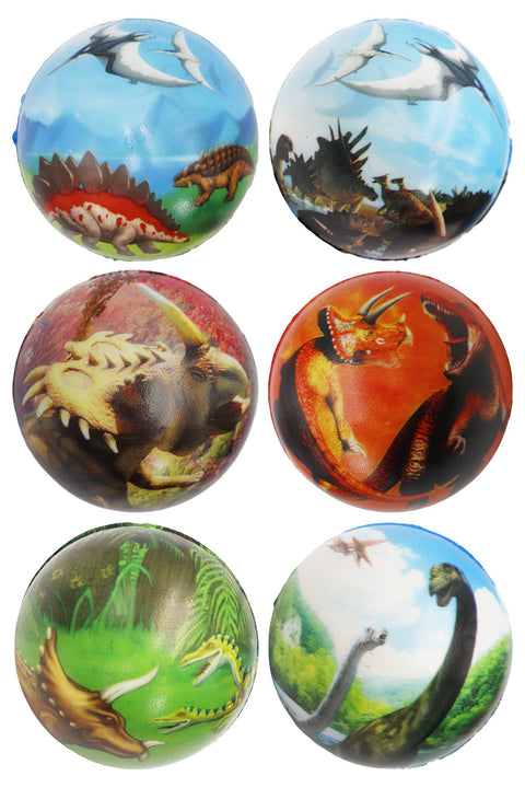 Jurassic Dinosaur Pu Foam Bouncy Stress Ball