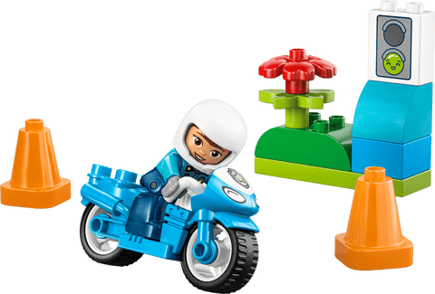 LEGO DUPLO Town Blue Police Motorcycle 10471