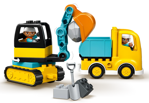LEGO DUPLO Town Truck & Tracked Excavator 10931