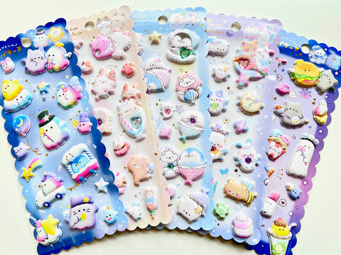BC Mini Super Puffy Combo Puffy Stickers