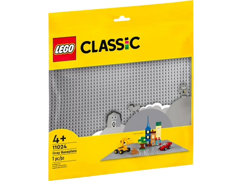 LEGO Classic Gray Baseplate 11024