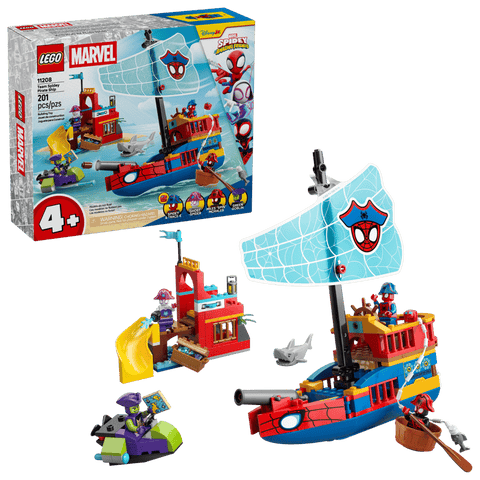 LEGO Spidey Team Spidey Pirate Ship 11208