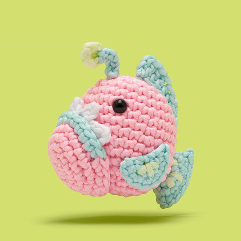 The Woobles Poe the Angler Fish Crochet Kit