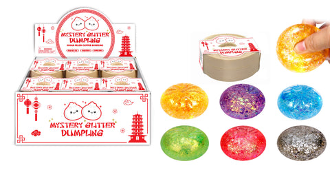 Master Toys Glitter Dumpling Squishy