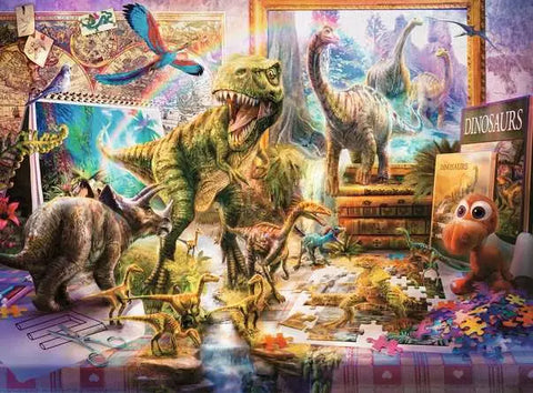 Ravensburger Dinosaur Escape 100 Pc Puzzle
