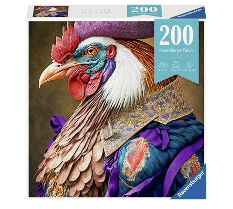 Ravensburger PUZ MOM Rooster General 200 Piece Puzzle