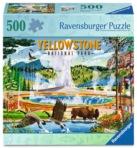 Ravensburger Yellowstone National Park 500 Piece Puzzle