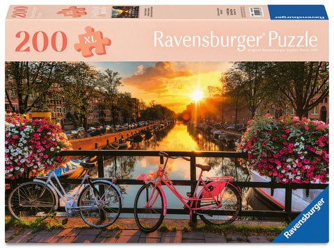 Ravensburger Sunset In Amsterdam 200 Piece Puzzle