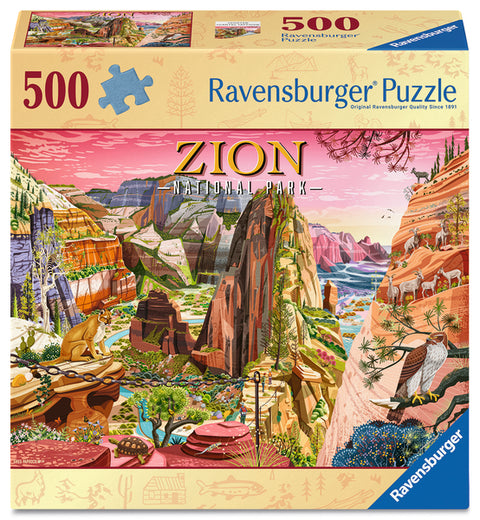 Ravensburger Zion National Park 500 Piece Puzzle