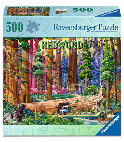 Ravensburger Redwood National Park 500 Piece Puzzle