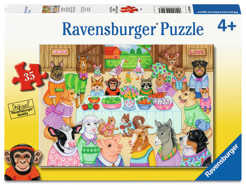 Ravensburger Barn Party 35 Piece Puzzle