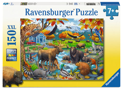 Ravensburger Wildlife Gathering 150 Piece XXL Puzzle