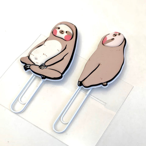 Nekoni Sloth Puffy Clip