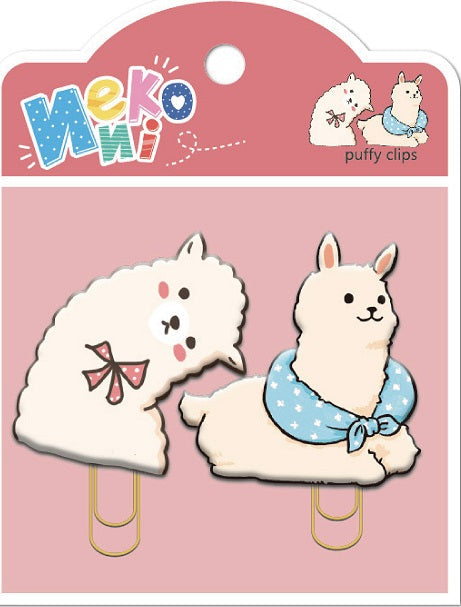 Nekoni Llama Puffy Clip
