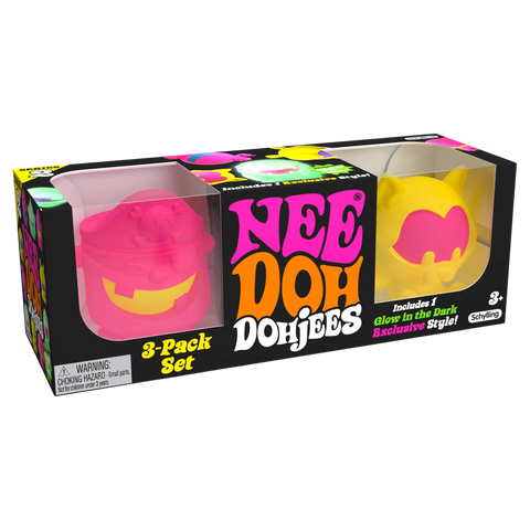 NeeDoh Dohjees 3 Pack Set