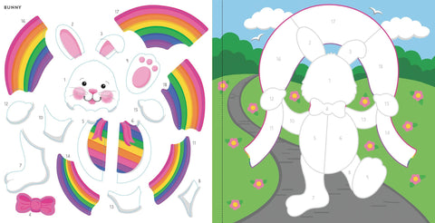 My First Color-By-Sticker Book -- Rainbow Magic