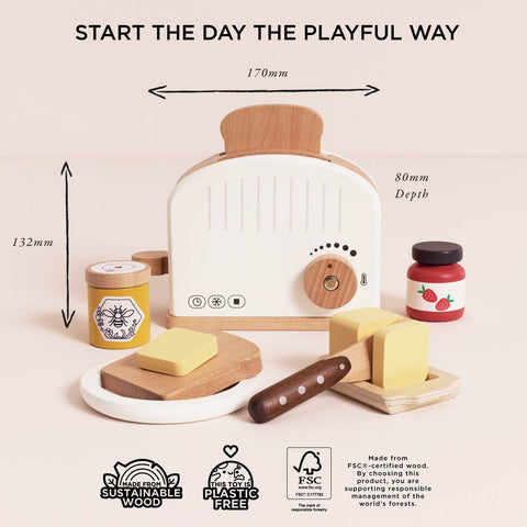 Le Toy Van Pop-up Toaster & Breakfast Set