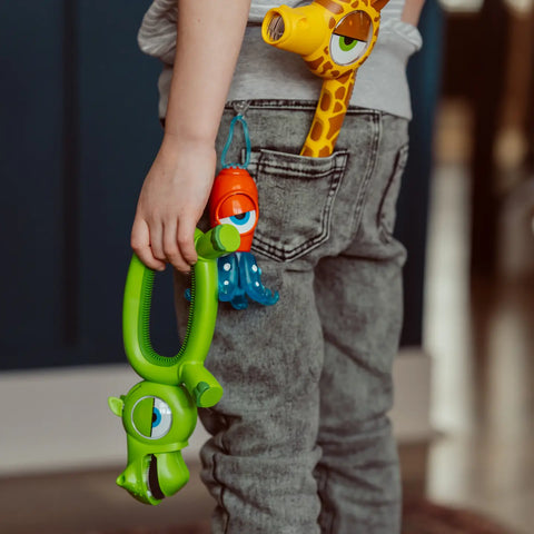 Handy Famm: Children's Stem Starter Wrench - Hippopotamus - "Chomp"