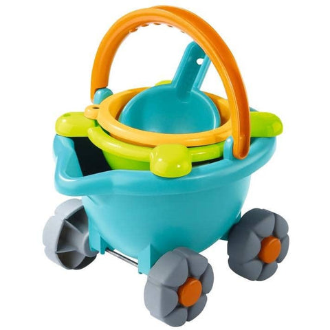 HABASand Bucket Scooter – 4-Piece Nesting Beach & Sand Play Set