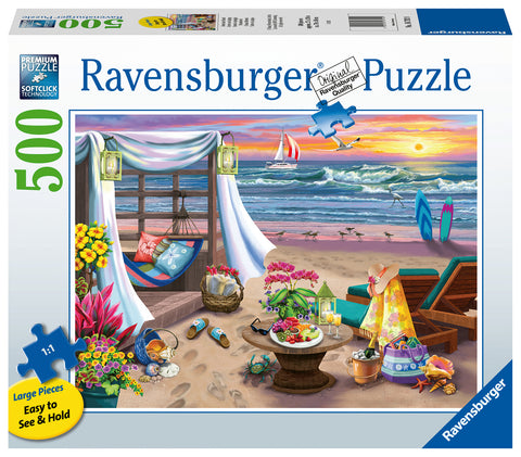 Ravensburger Cabana Retreat 500 Piece Large Format