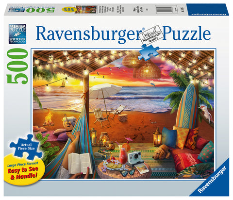 Ravensburger Cozy Cabana 500 Piece Large Format