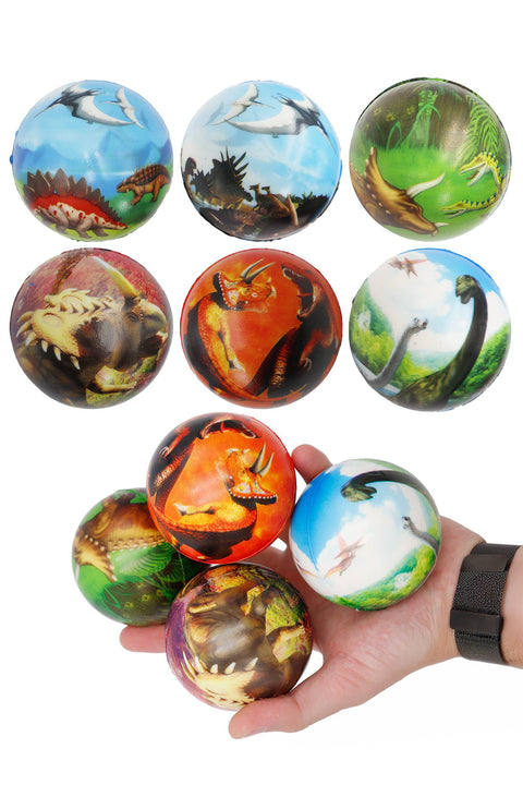 Jurassic Dinosaur Pu Foam Bouncy Stress Ball