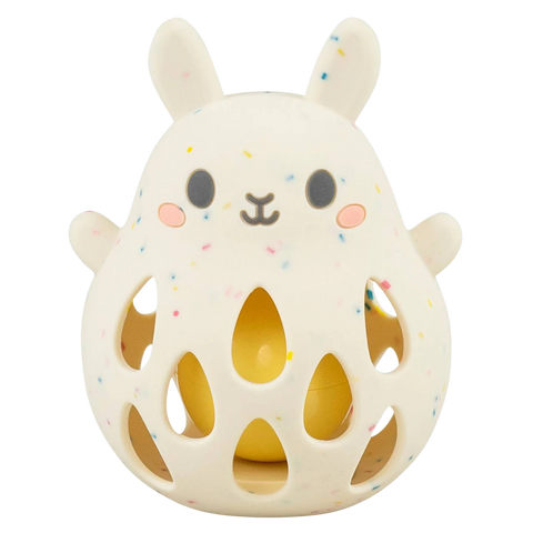 Silicone Rattle - Bunny