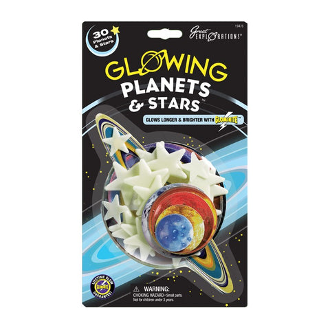 Glowing Planets and Stars