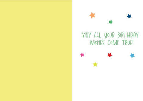 Birthday Kawaii Cakes  Foil Card