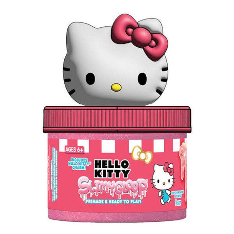 Sanrio Hello Kitty & Friends Slimy Gloop Figural Topper Pre-Made & Ready To Play Slime