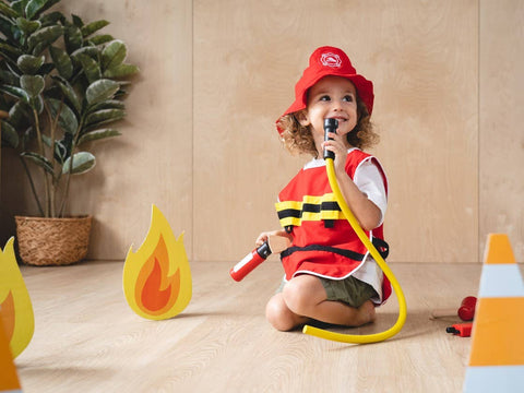 Plan Toys Fire Fighter Play Set