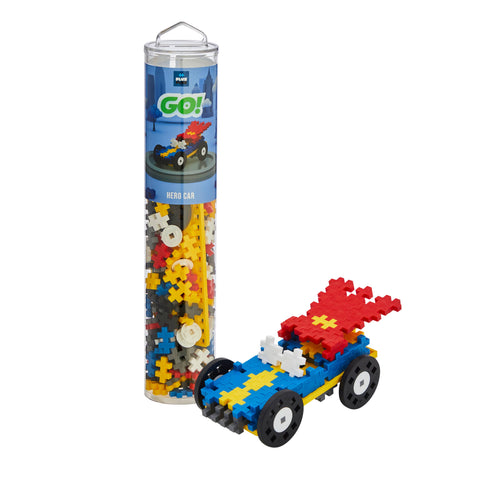 Plus Plus Tube 200 pc - Color Cars - Hero