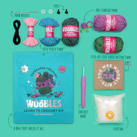 Woobles Esperanza the Fairy Crochet Kit