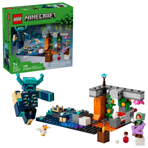 LEGO Minecraft The Warden Encounter 21274