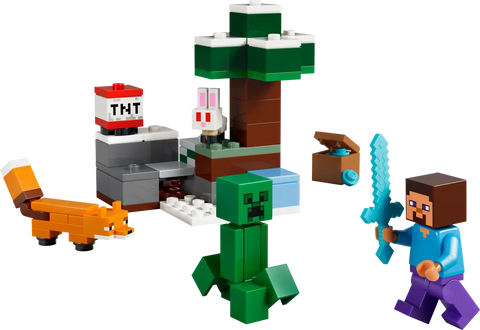 LEGO Minecraft Steve's Taiga Adventure 21583