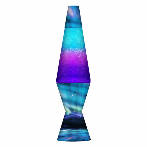 Schylling 14.5" Lava Lamp Colormax Northern Lights Glitter