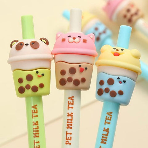 BC Mini Boba Animal Retractable Gel Pen 22675