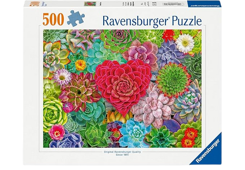 Ravensburger Succulent Love 500 Pc Puzzle
