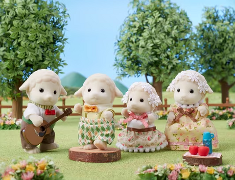 Calico Critters Sheep Family