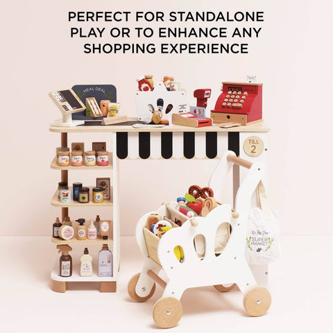 Le Toy Van Wooden Shop Card Machine