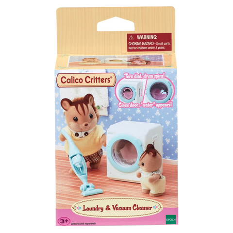 Calico Critters Laundry & Vacuum Cleaner