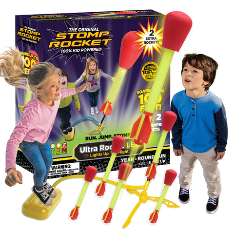 Stomp Rocket Ultra LED Rocket Kit 6 Rockets