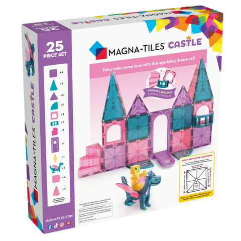 MAGNA-TILES® Castle 25-Piece Set