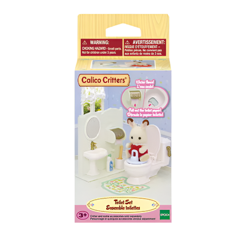 Calico Critters Toilet Set