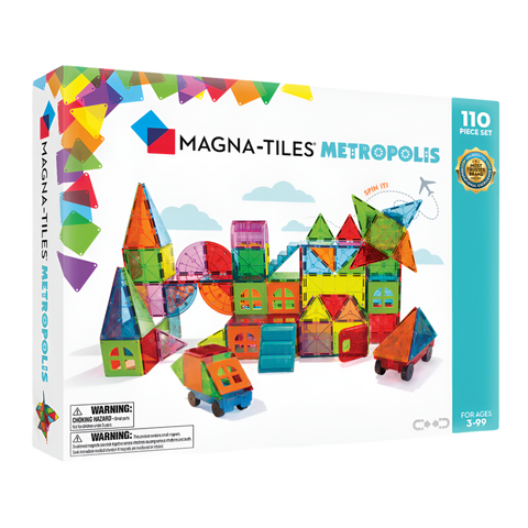 MAGNA-TILES® Metropolis - 110-Piece Set