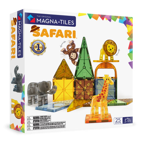 MAGNA-TILES¨ Safari Animals 25 Piece Set