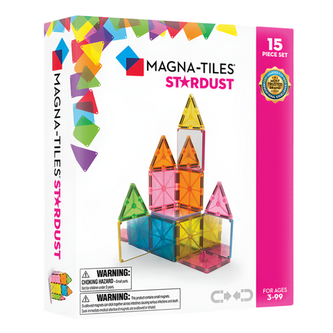 MAGNA-TILES® Stardust 15-Piece Set