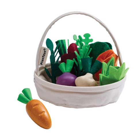 PlanToys Fresh Veggie Basket